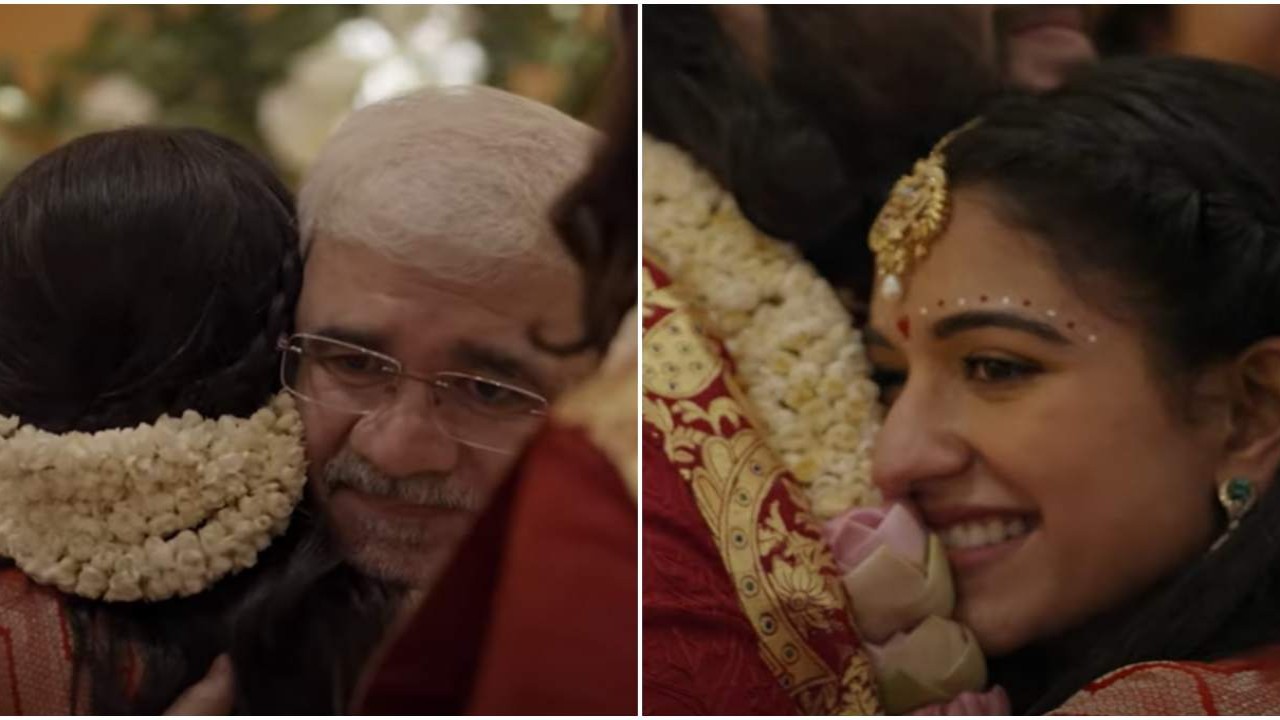 Anant Ambani-Radhika Merchant Grah Shanti Puja: Bride-to-be’s father gets emotional, groom-to-be hugs her