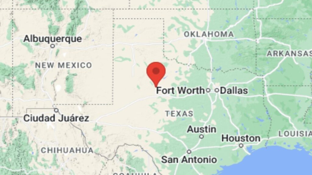 A powerful earthquake with a magnitude of 4.9 has struck Hermleigh, Texas.