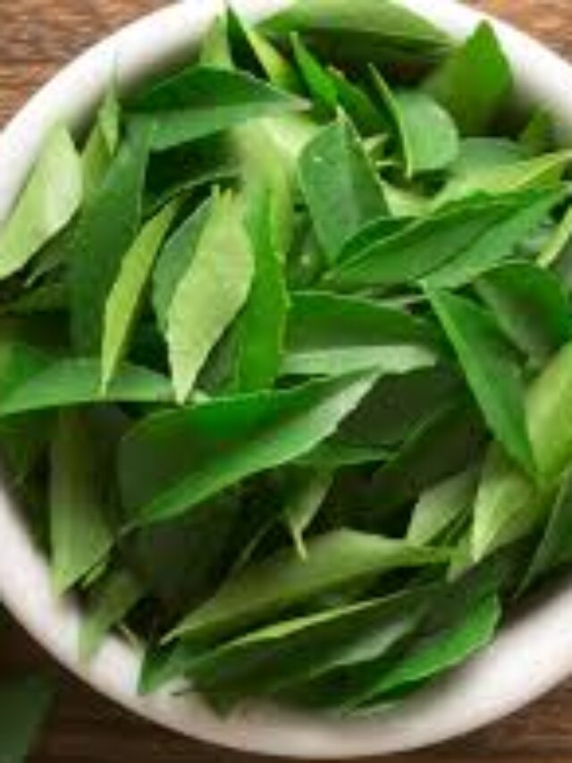 Curry leaves health benefits.