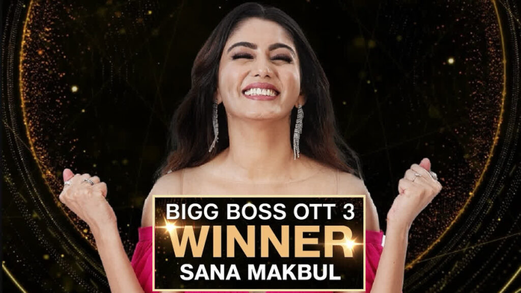 Looking back at Sana Makbul journey to victory on Bigg Boss OTT 3