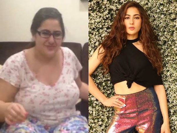 Sara Ali Khan’s motivating weight loss journey.