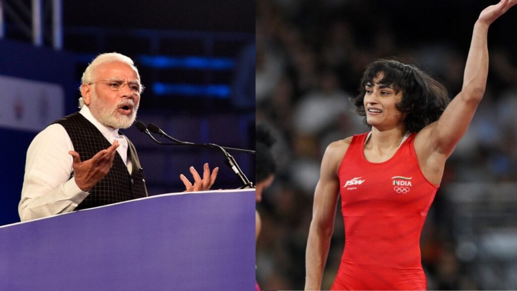 Indian PM Narendra Modi has urged the IOA Chief to protest against Vinesh Phogat’s disqualification from the 2024 Paris Olympics.